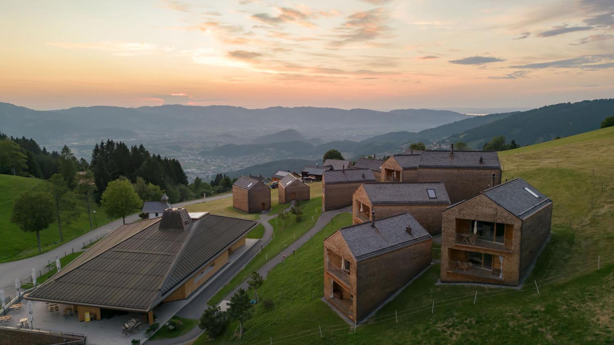 Peterhof Chalets Batschuns Buitenkant foto