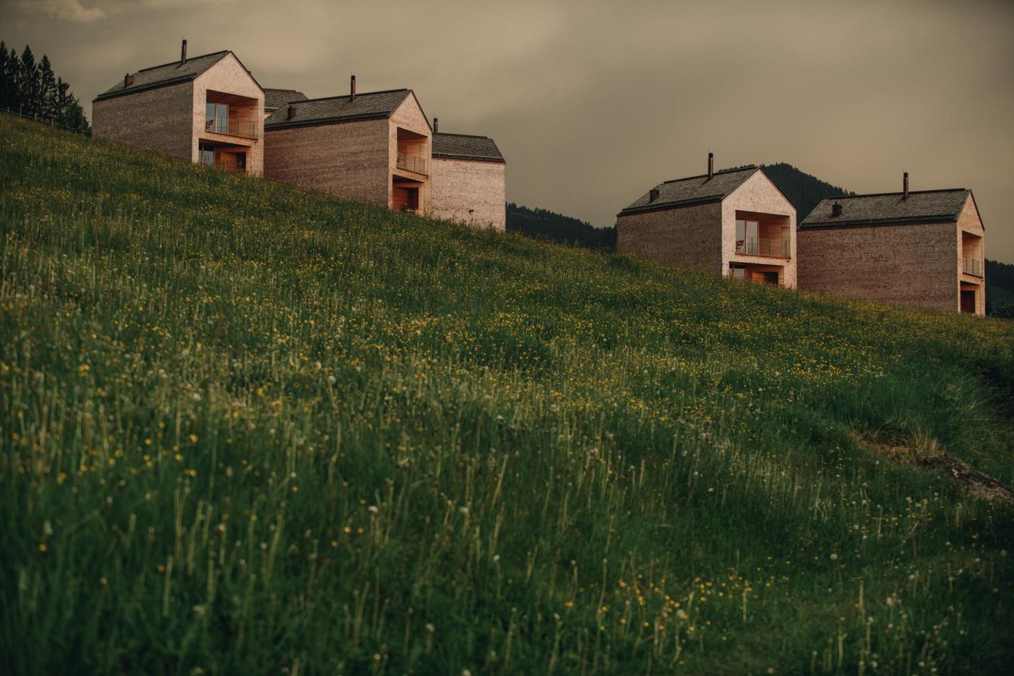 Peterhof Chalets Batschuns Buitenkant foto